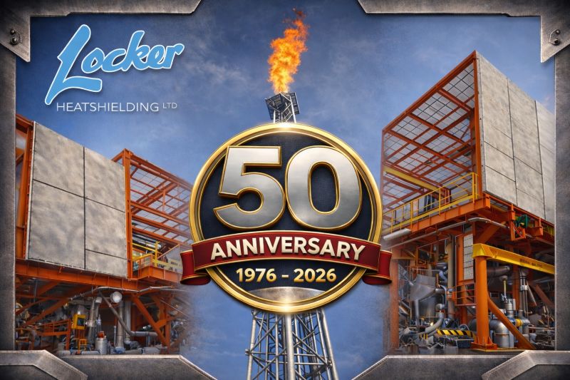 Locker Radiant Heatshielding - Celebrating 50 years of engineering excellence Locker Radiant Heatshielding - Celebrating 50 years of engineering excellence